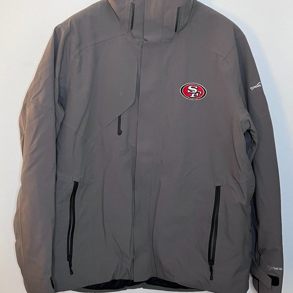 San Francisco 49ers Eddie Bauer Weatheredge Plus Insulated Jacket - Size XL - Picture 1 of 7